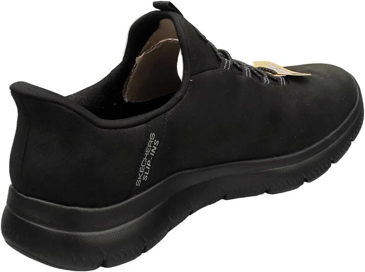 Мужские кроссовки Skechers Summits Korlo Hands Free без шнурков, Black — фото 2