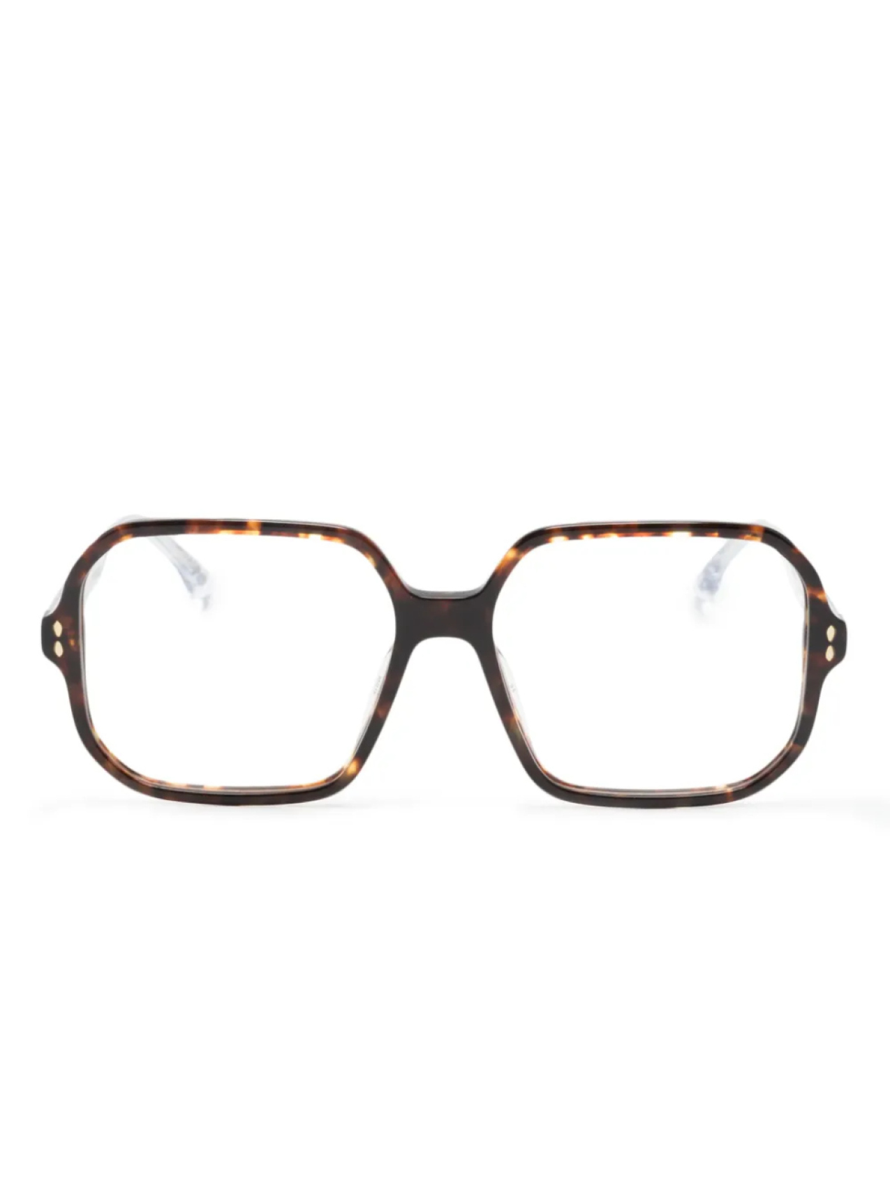 

Isabel Marant Eyewear очки в массивной оправе черепаховой расцветки, коричневый