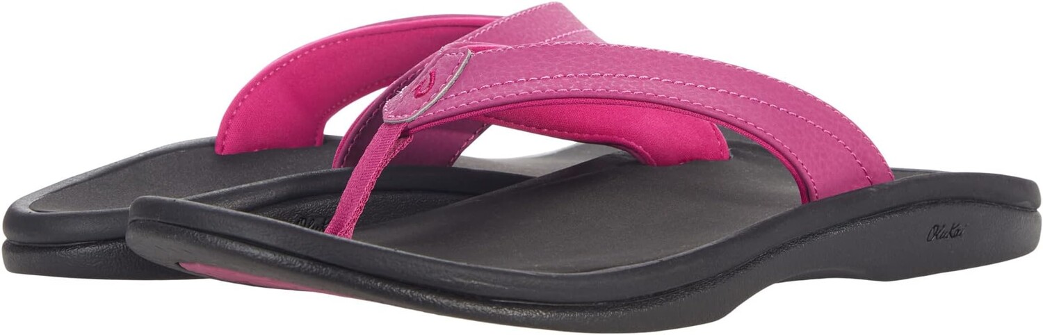 

Шлепанцы Ohana W OluKai, цвет Orchid Flower/Black