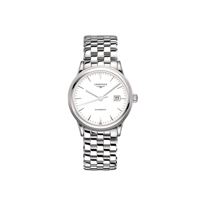 

Военные часы из коллекции Flag Collection с автоподзаводом, механический механизм, мужские, 40 мм, белый циферблат, корпус из нержавеющей стали LONGINES, белый Dial