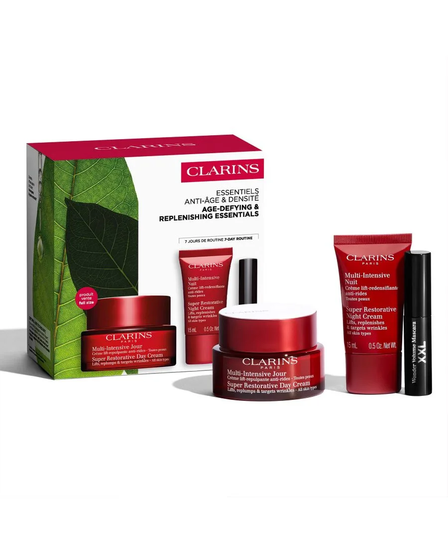 Clarins Стартовый набор из 3 предметов для супер-восстанавливающего антивозрастного ухода за кожей