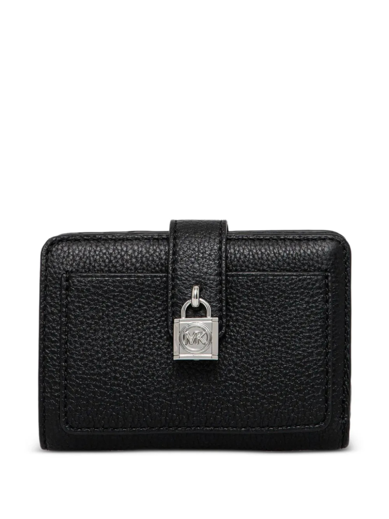 

Визитница из шагреневой кожи Michael Michael Kors, черный