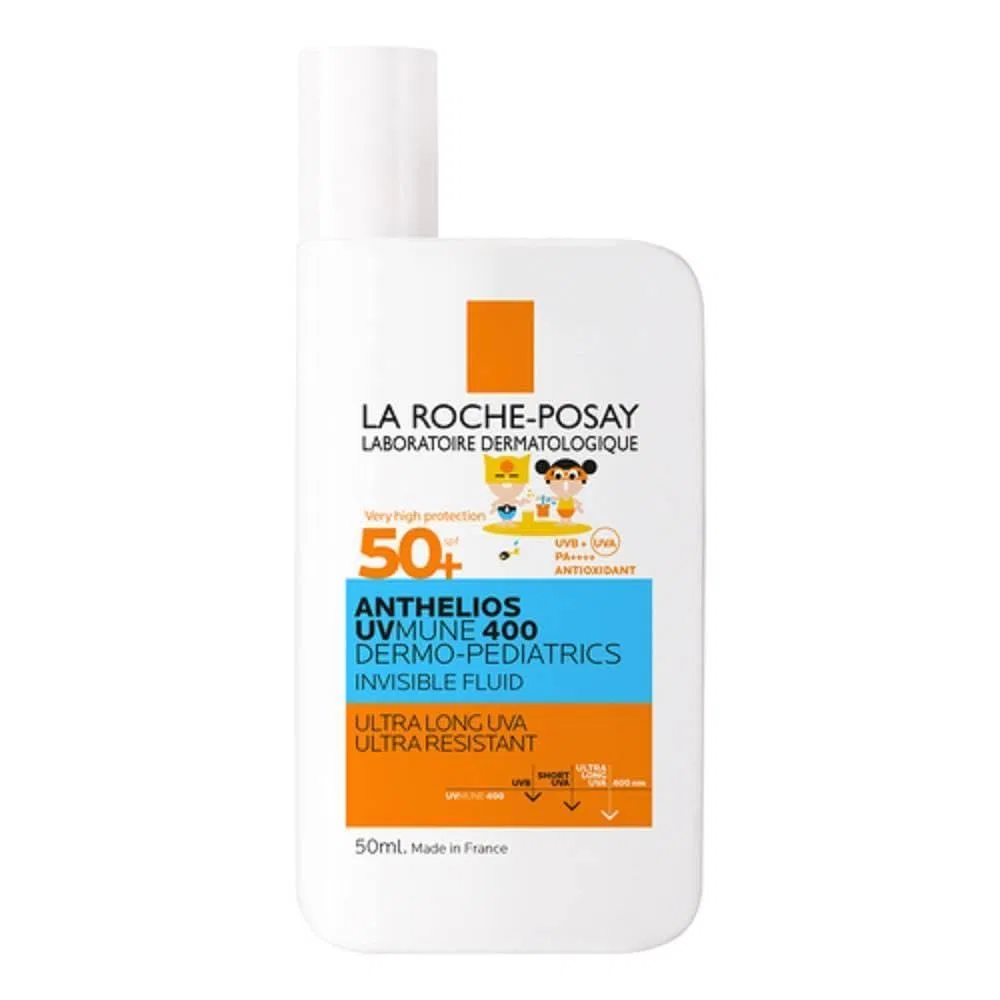 Детский солнцезащитный флюид «Anthelios UVMUNE 400 Kids Invisible Fluid» SPF 50+ от La Roche Posay La Roche-Posay
