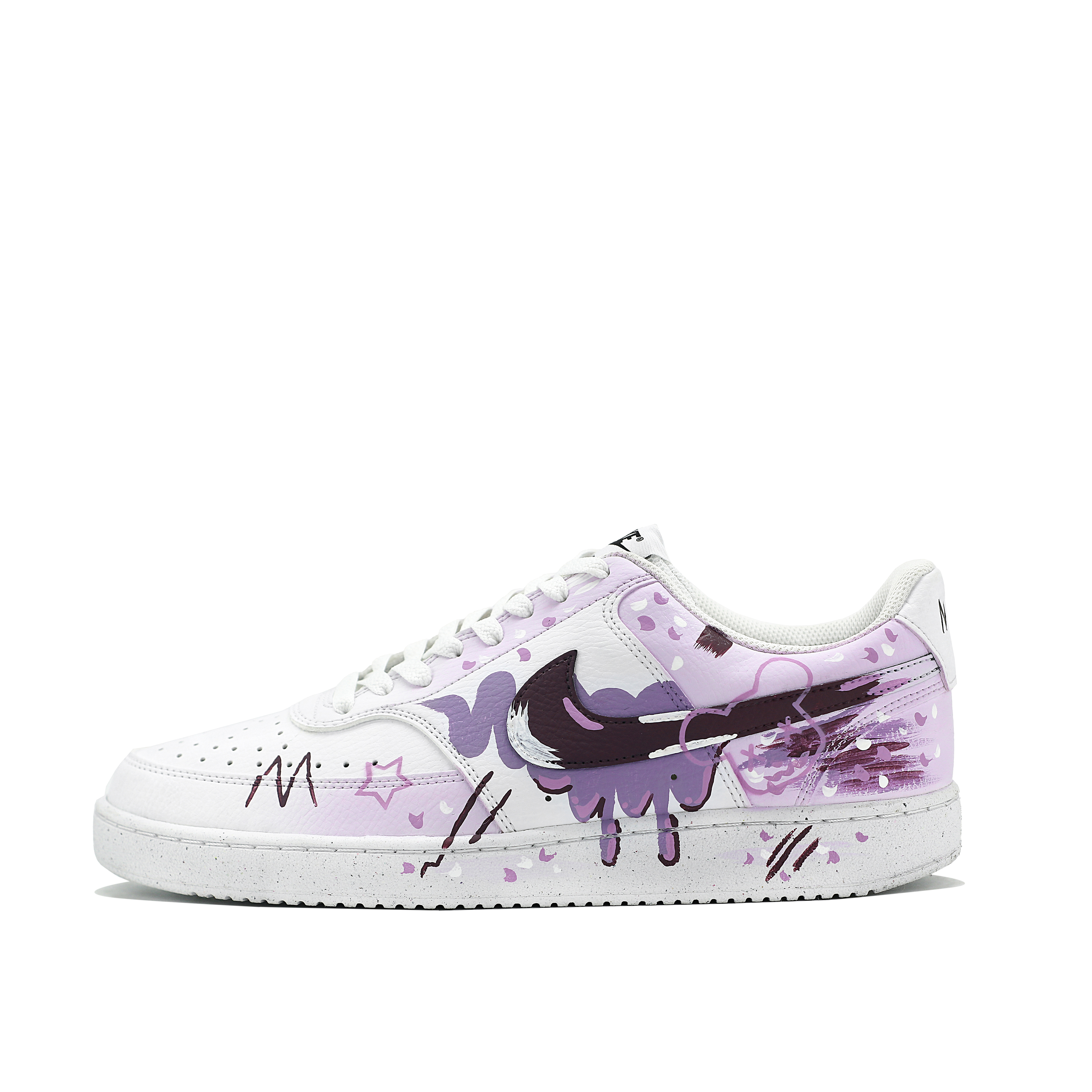 

Nike Кроссовки для скейтбординга Court Vision 1, мужские, низкие, белые