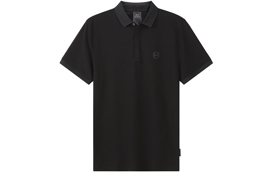 

Мужская рубашка-поло ARMANI EXCHANGE, цвет Black