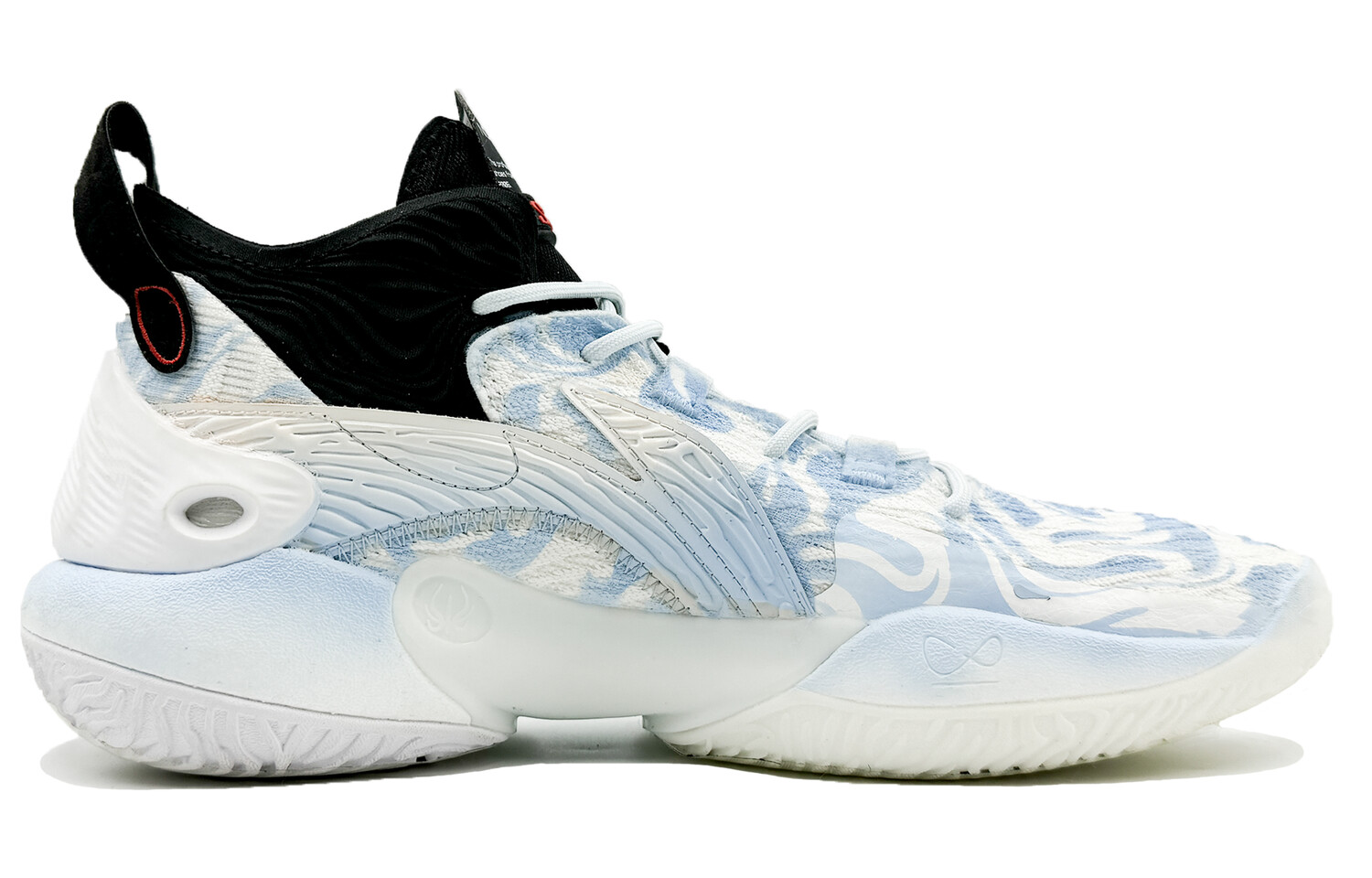 

Баскетбольные кроссовки YuShuai 18 Basketball Shoes Men Mid-Top Pink/Blue Lining