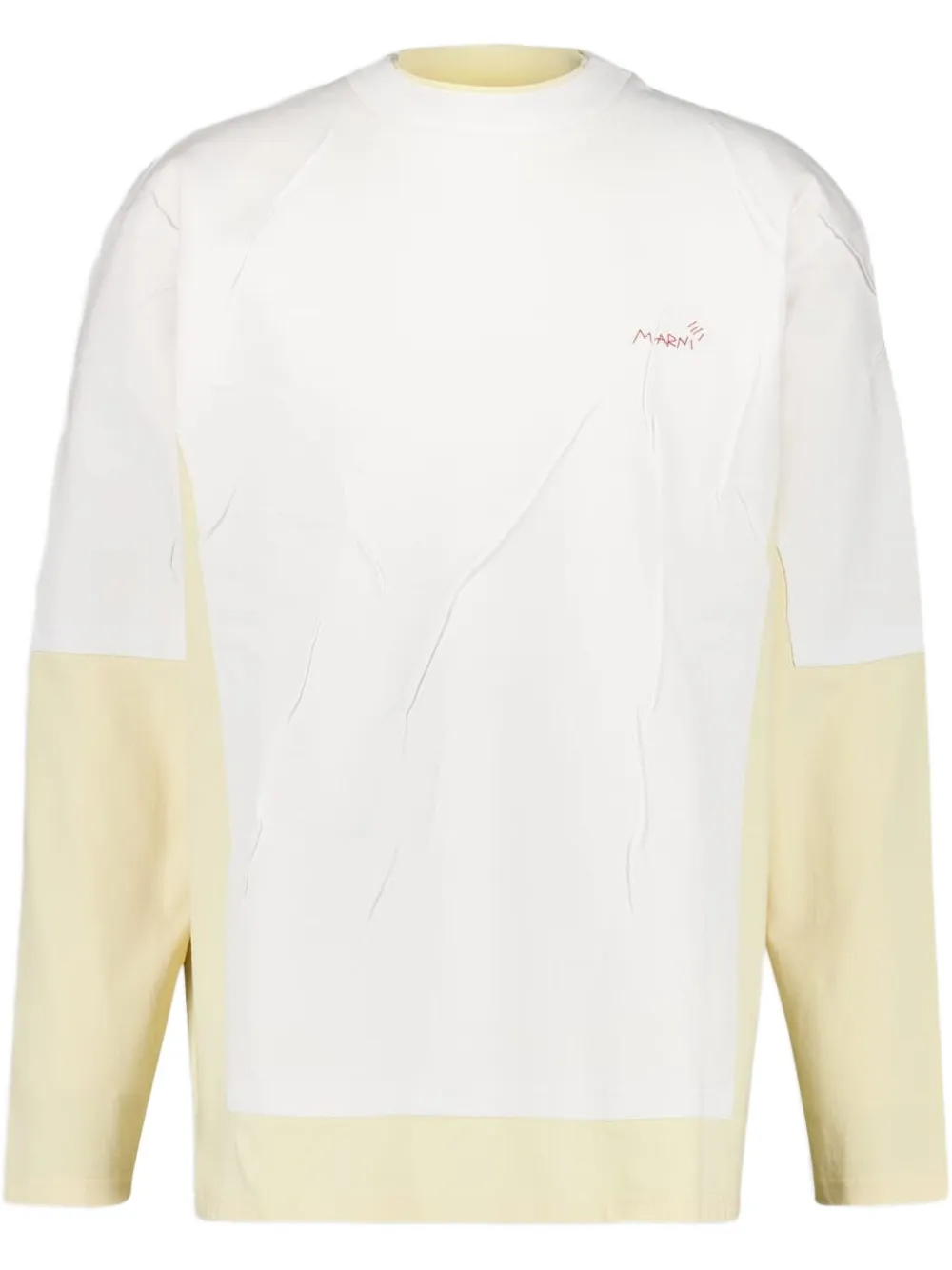 

Футболка с короткими рукавами Marni, белый