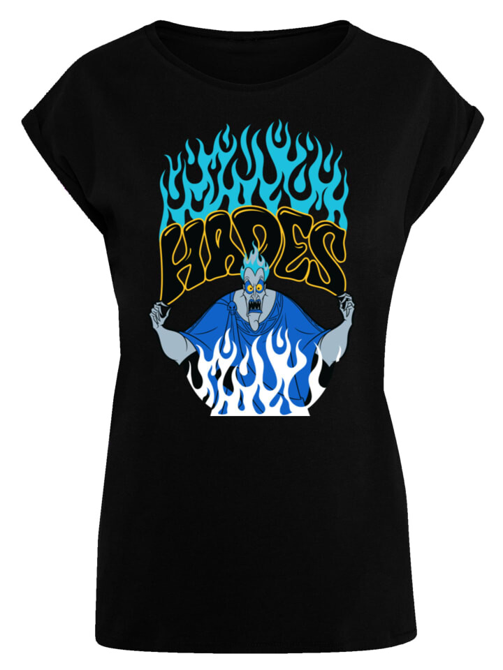 

Футболка F4NT4STIC Extended Shoulder T-Shirt Disney Villians Hardes Fire, черный