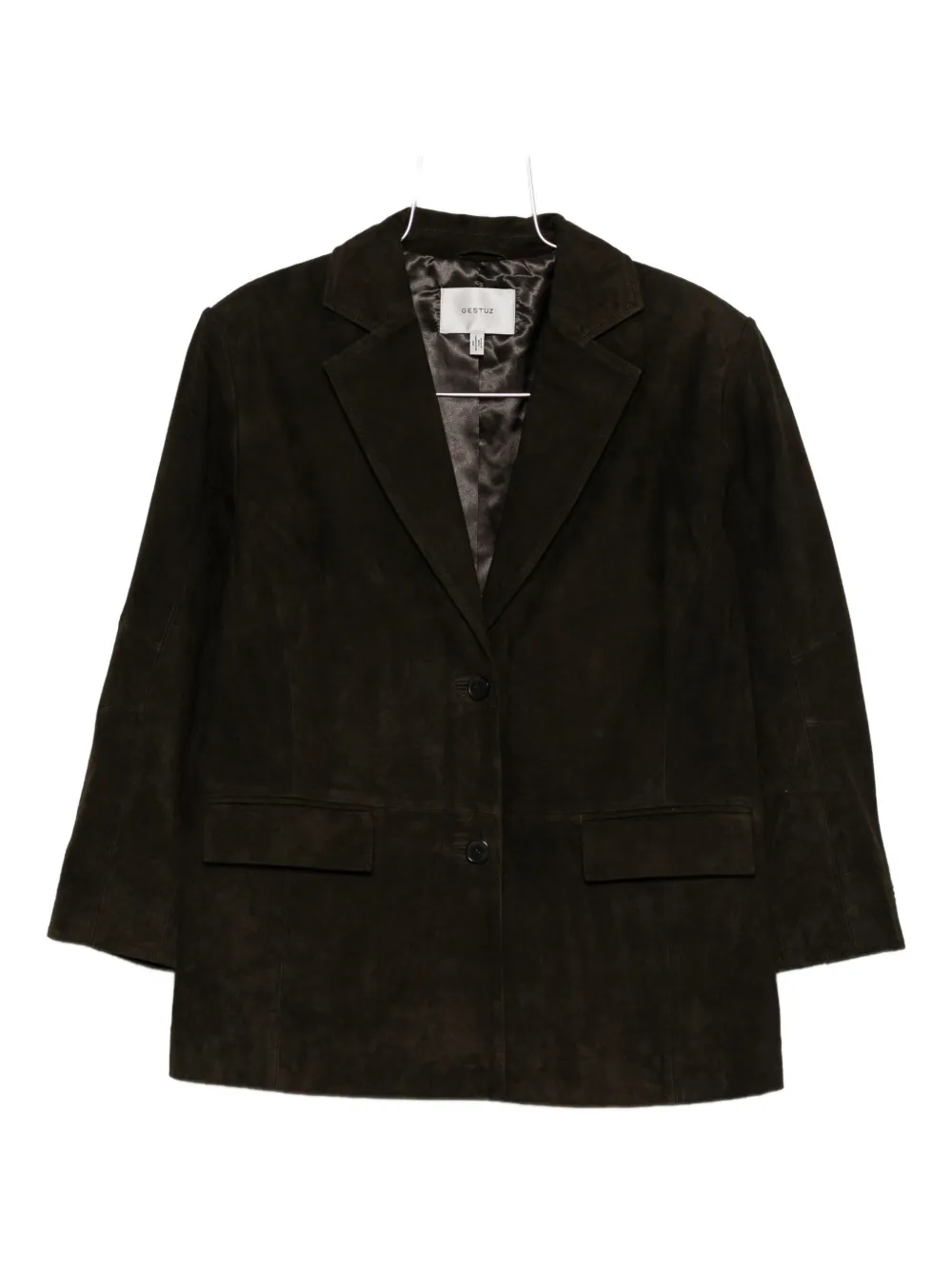 

Замшевый пиджак Gestuz, коричневый