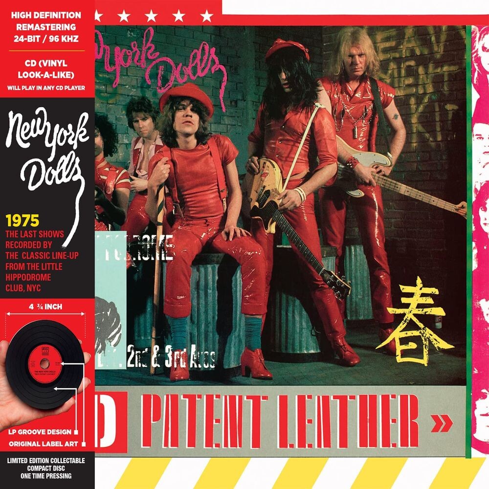 

Диск CD Red Patent Leather - New York Dolls