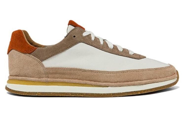 Обувь для жизни Мужская низкая оранжевая Clarks — фото 2