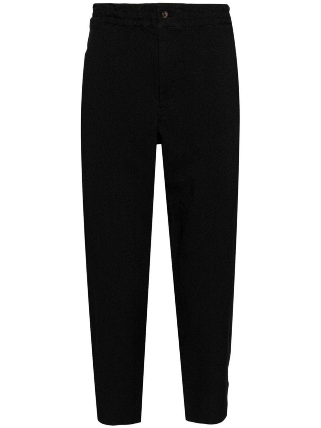 

Black Comme Des Garçons укороченные брюки с эластичным поясом, черный