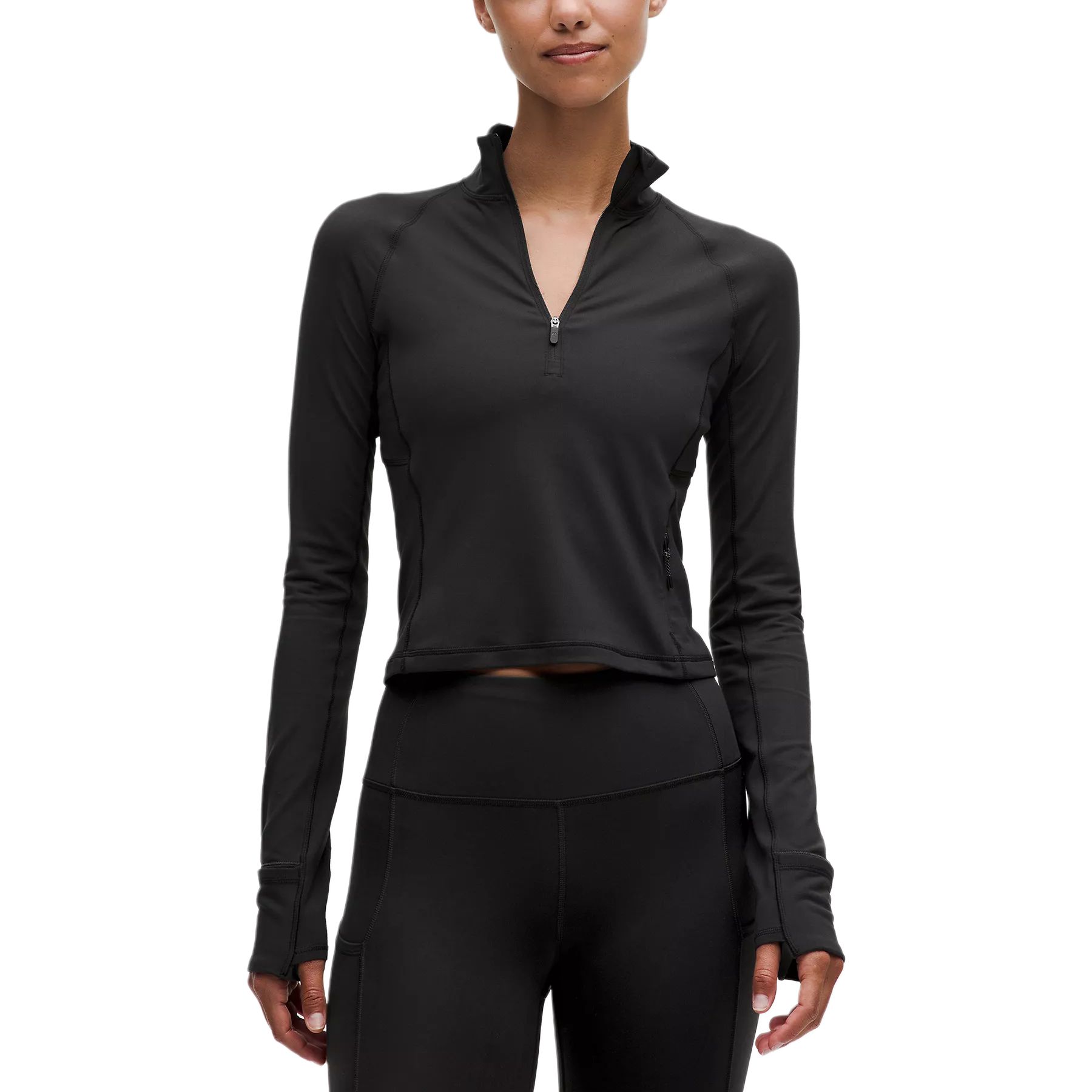 

It's Rulu укороченная футболка женская Lululemon, черный