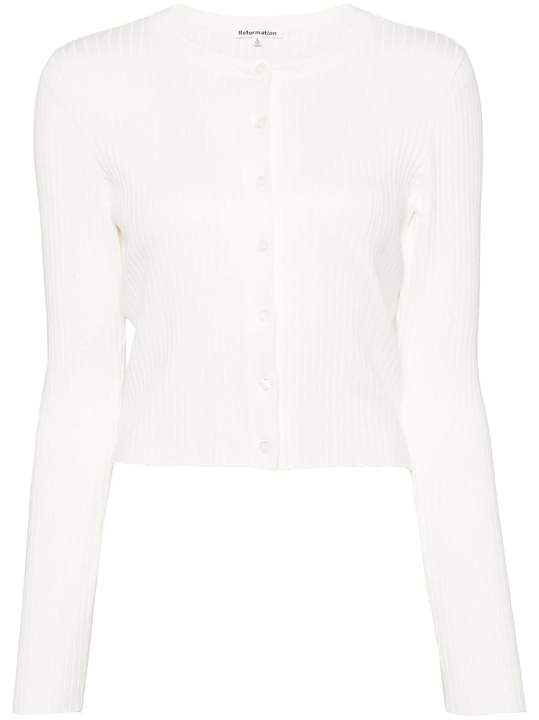 

Кардиган Joanne из органического хлопка Reformation, белый