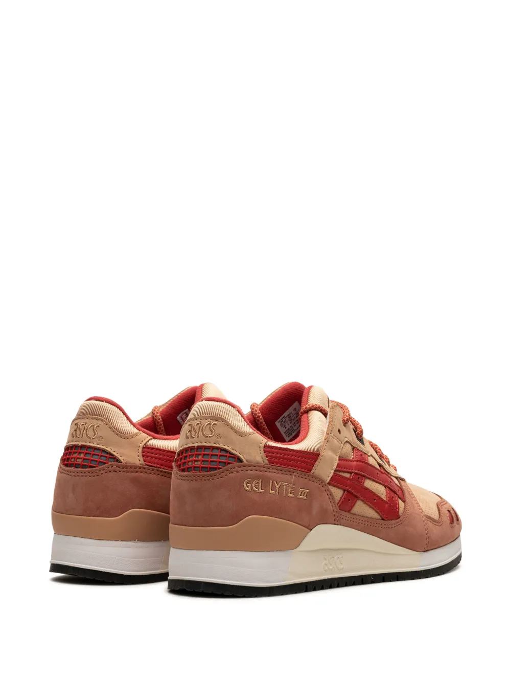 Кроссовки Gel-Lyte III '07 Remastered Marvel X-Men Gambit Opened Box из коллаборации с Kith ASICS, коричневый — фото 3