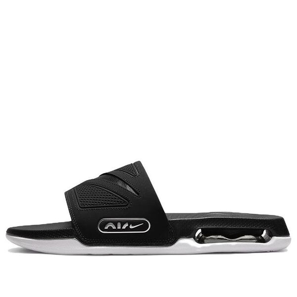 

Тапочки air max cirro slide 'black metallic silver' Nike, черный