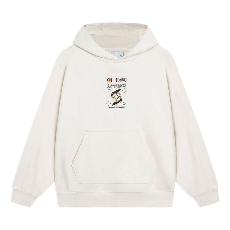 

Худи Li-Ning Logo Print Hoodie 'White', белый