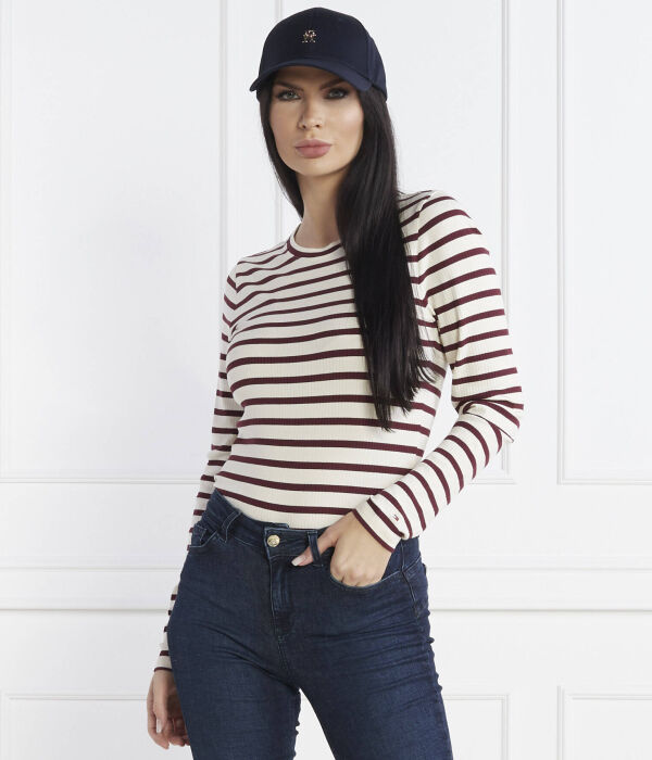 Блуза Slim fit Tommy Hilfiger, красный — фото 3