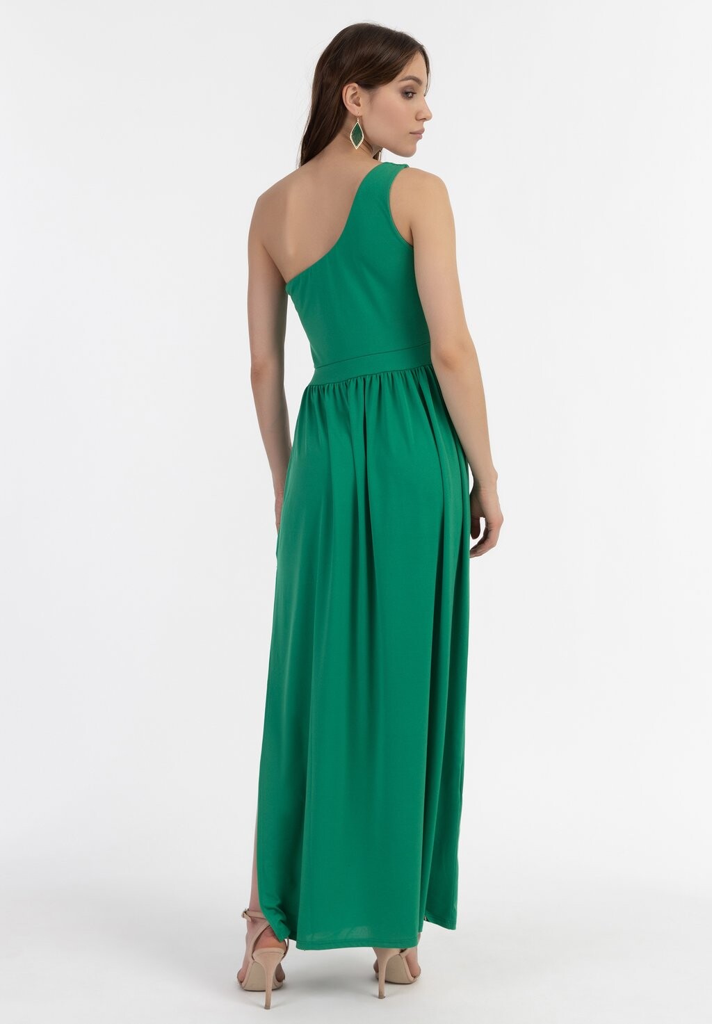 

Платье макси ONE-SHOULDER faina, зеленый