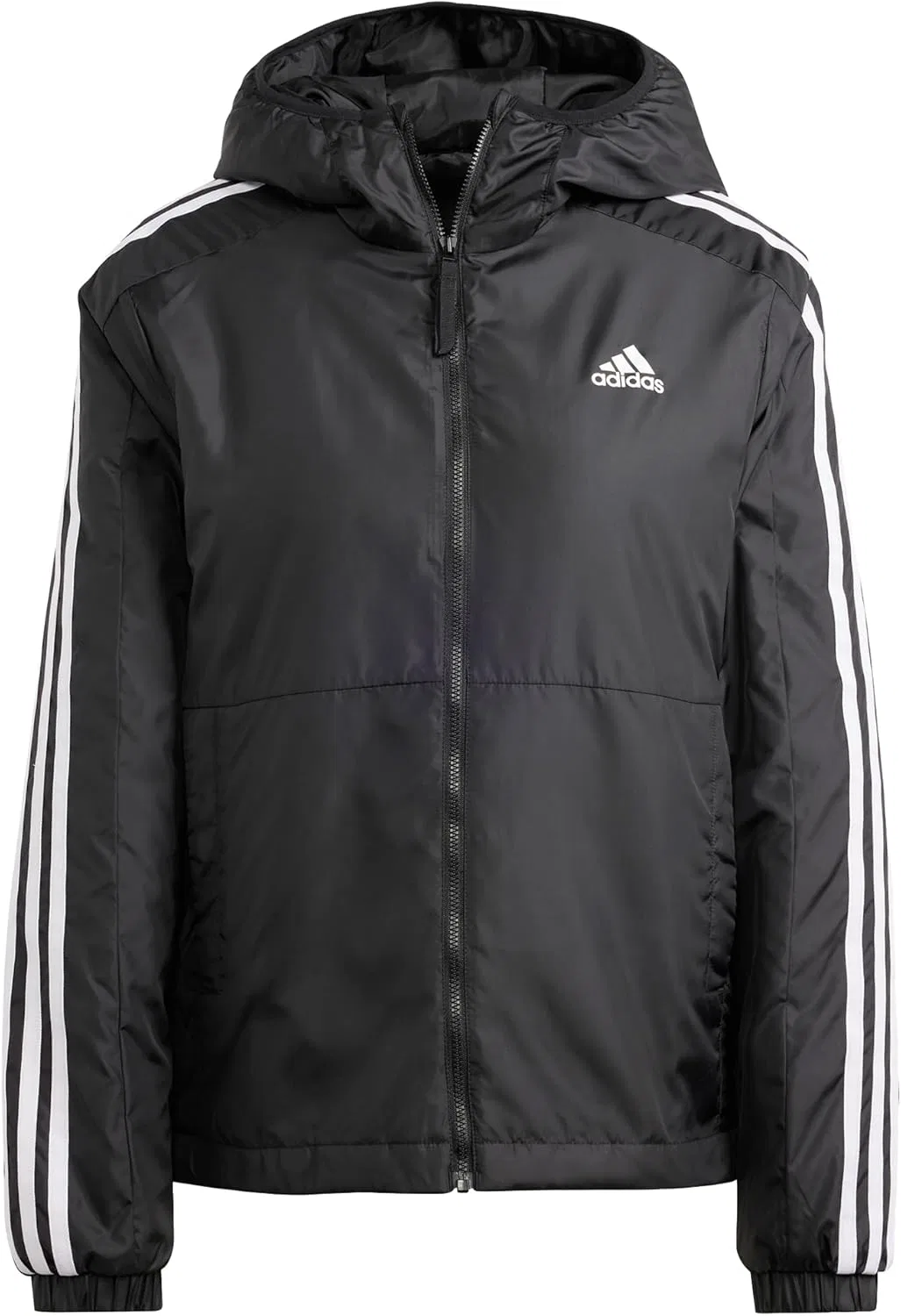 Куртка adidas Essentials 3-Stripes Insulated Hooded, Black