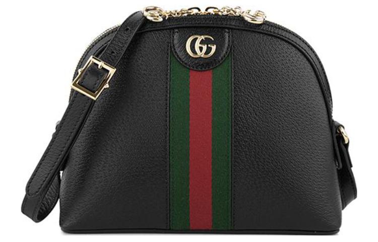 

Ophidia Кожаная Куполообразная Сумка Через Плечо На Плечо Женская Синяя GUCCI
