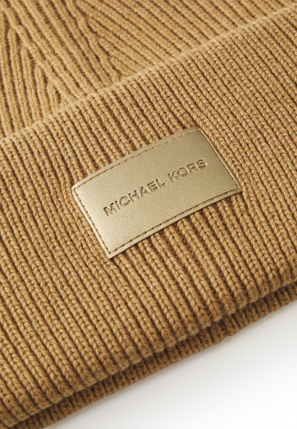 

Шапка CUFF MICHAEL Michael Kors, бежевый