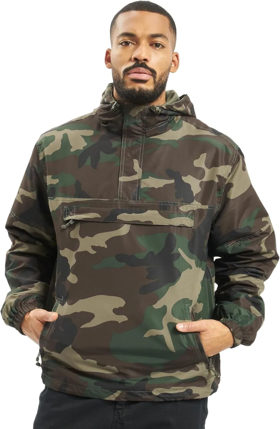 Мужская ветровка Brandit Woodland
