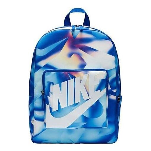 

Сумка classic all over print backpack 'blue white' Nike, синий