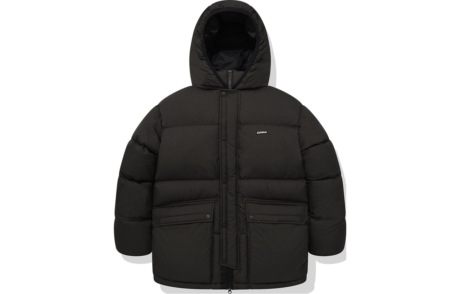 

COVERNAT Пуховик унисекс черный, Black