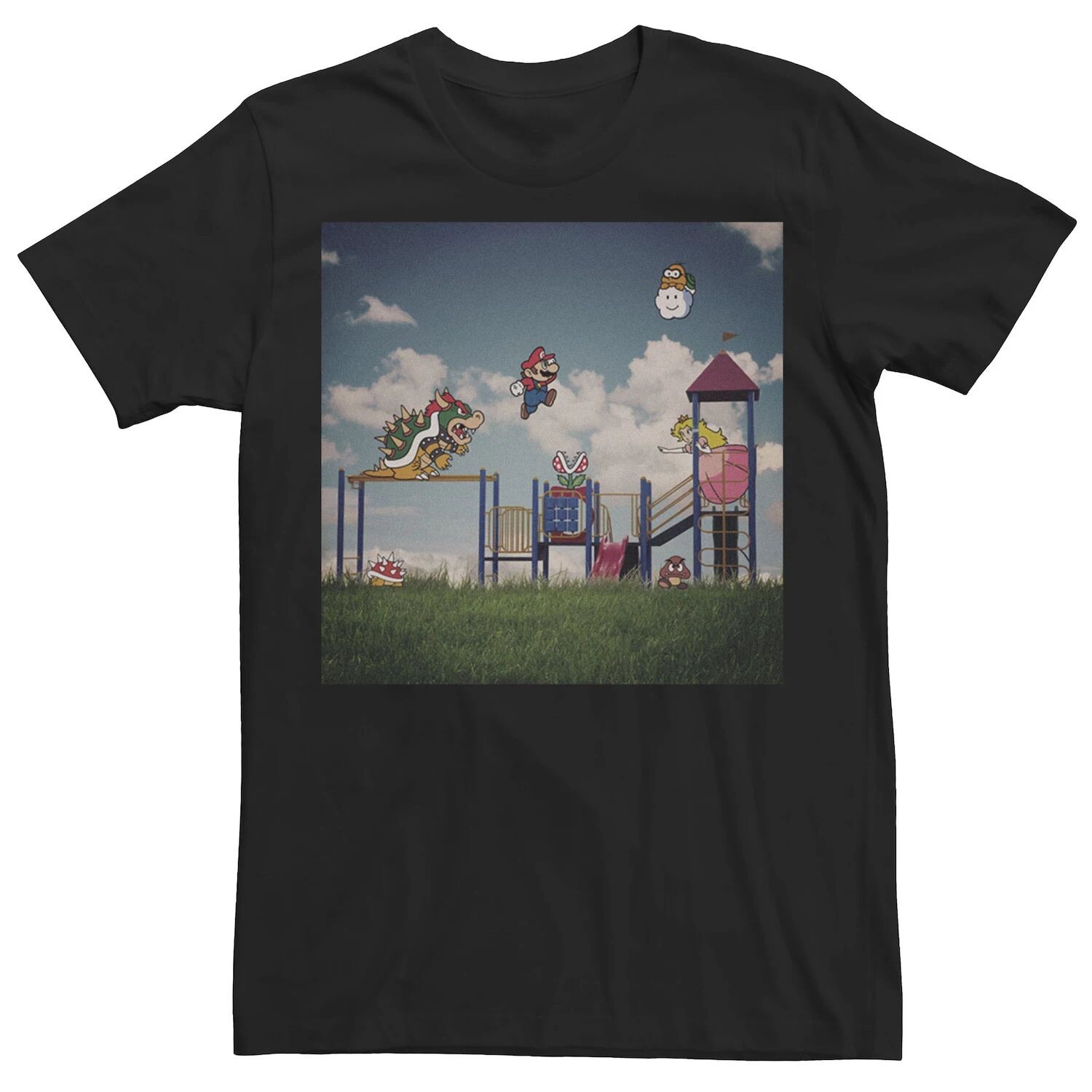 

Мужская футболка Nintendo Super Mario Real Playground Licensed Character