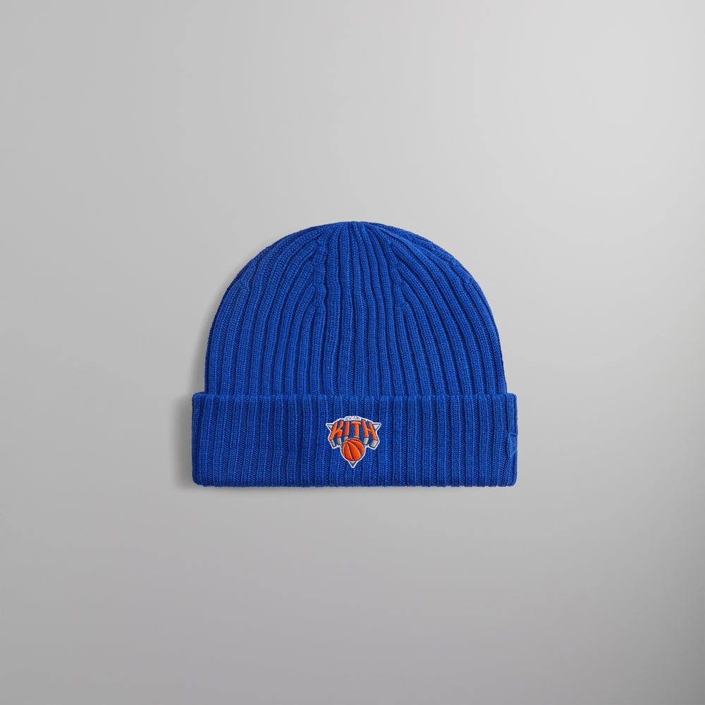 

Шапка Kith for the New York Knicks Logo Beanie, цвет Royal