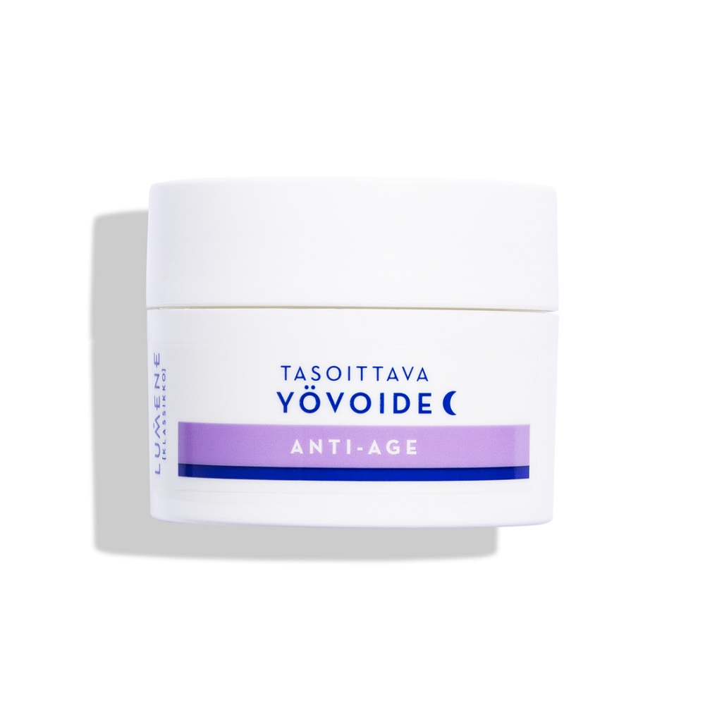 

Ночной крем для лица против морщин tasoittava anti-age smoothing night cream Lumene, 50 мл
