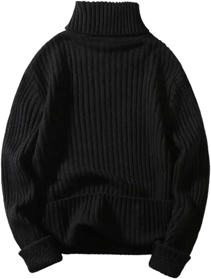 

Мужской водолазный свитер с длинным рукавом