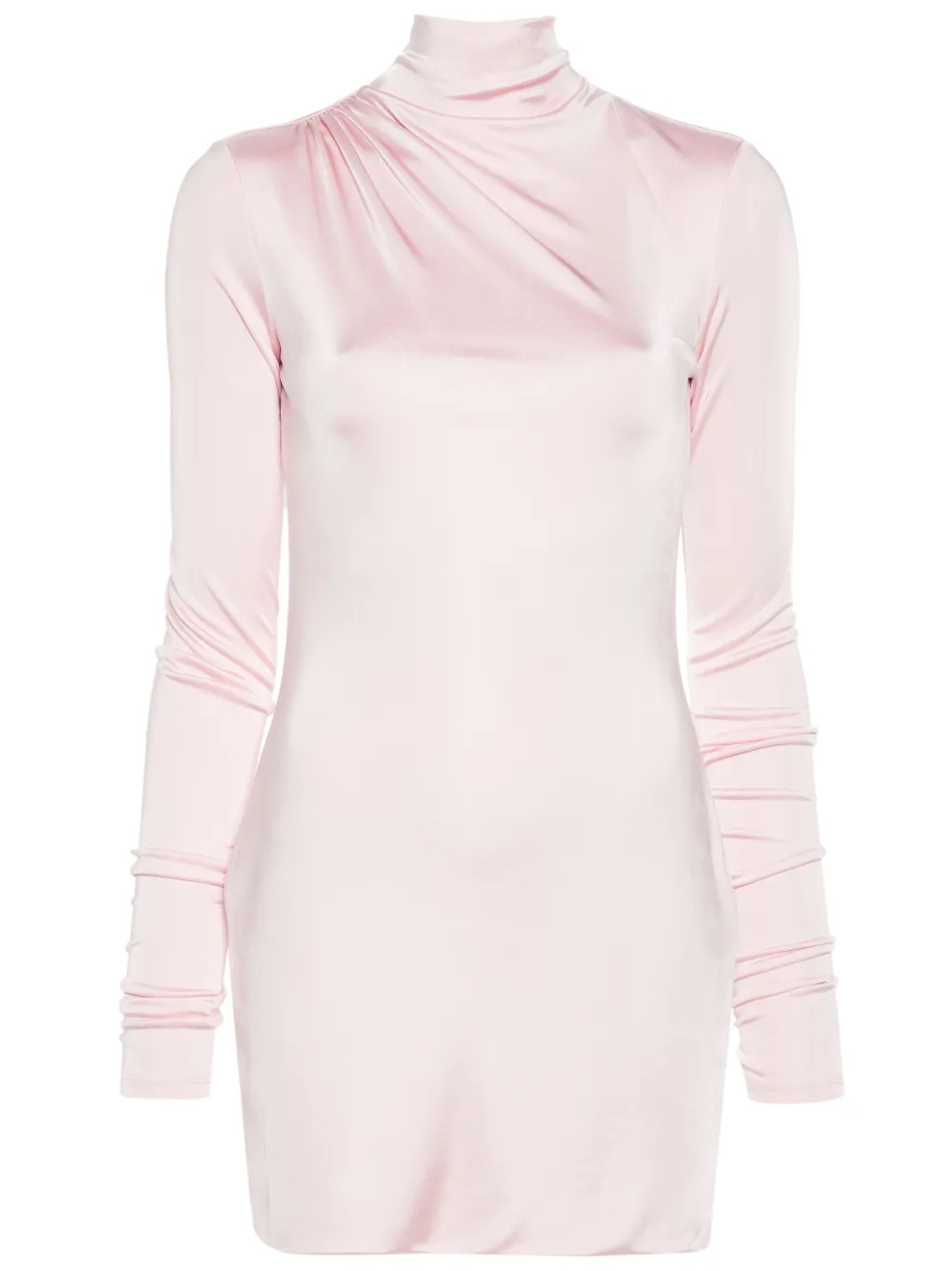 

Платье мини Parker с открытой спиной THE ANDAMANE, розовый