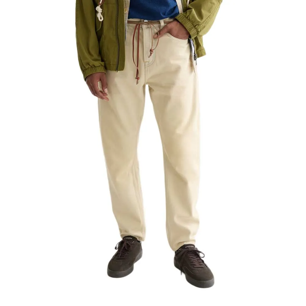 

Сезонные джинсы Scotch & Soda The Dean свободного кроя с зауженными штанинами, бежевый