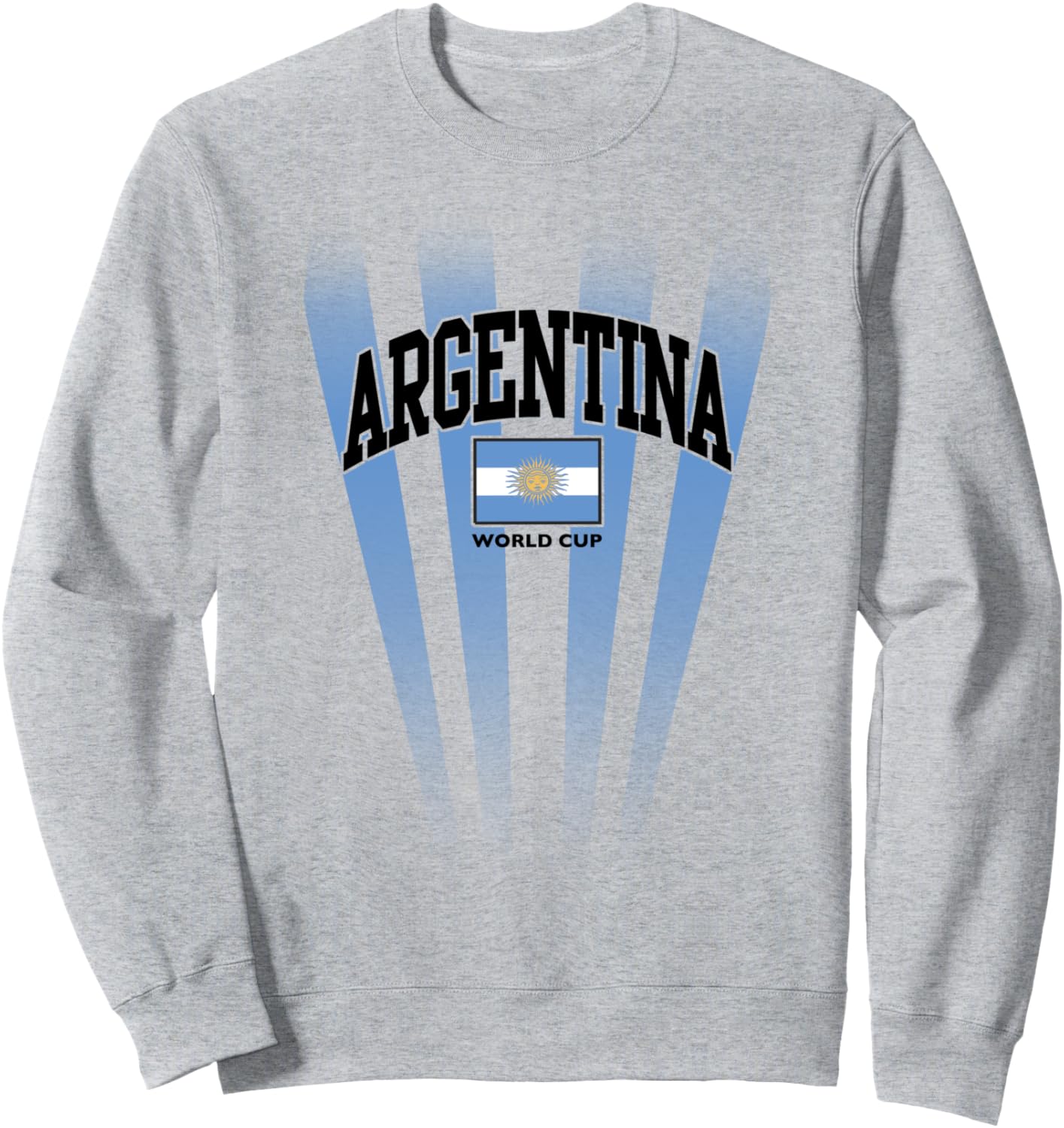 

Модная толстовка команды Аргентины Trendy Apparel, серый