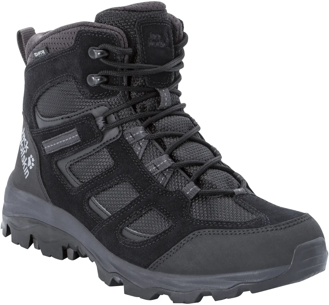 

Кроссовки Jack Wolfskin "VOJO 3 TEXAPORE MID M", водонепроницаемые, черный