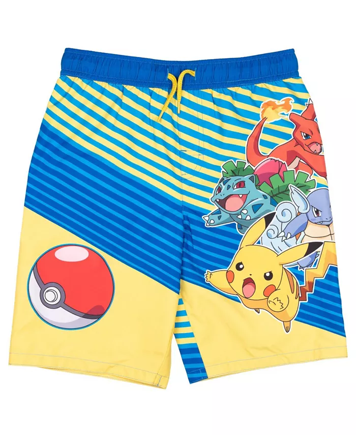 

Мужские плавки для плавания Pokemon, желтый