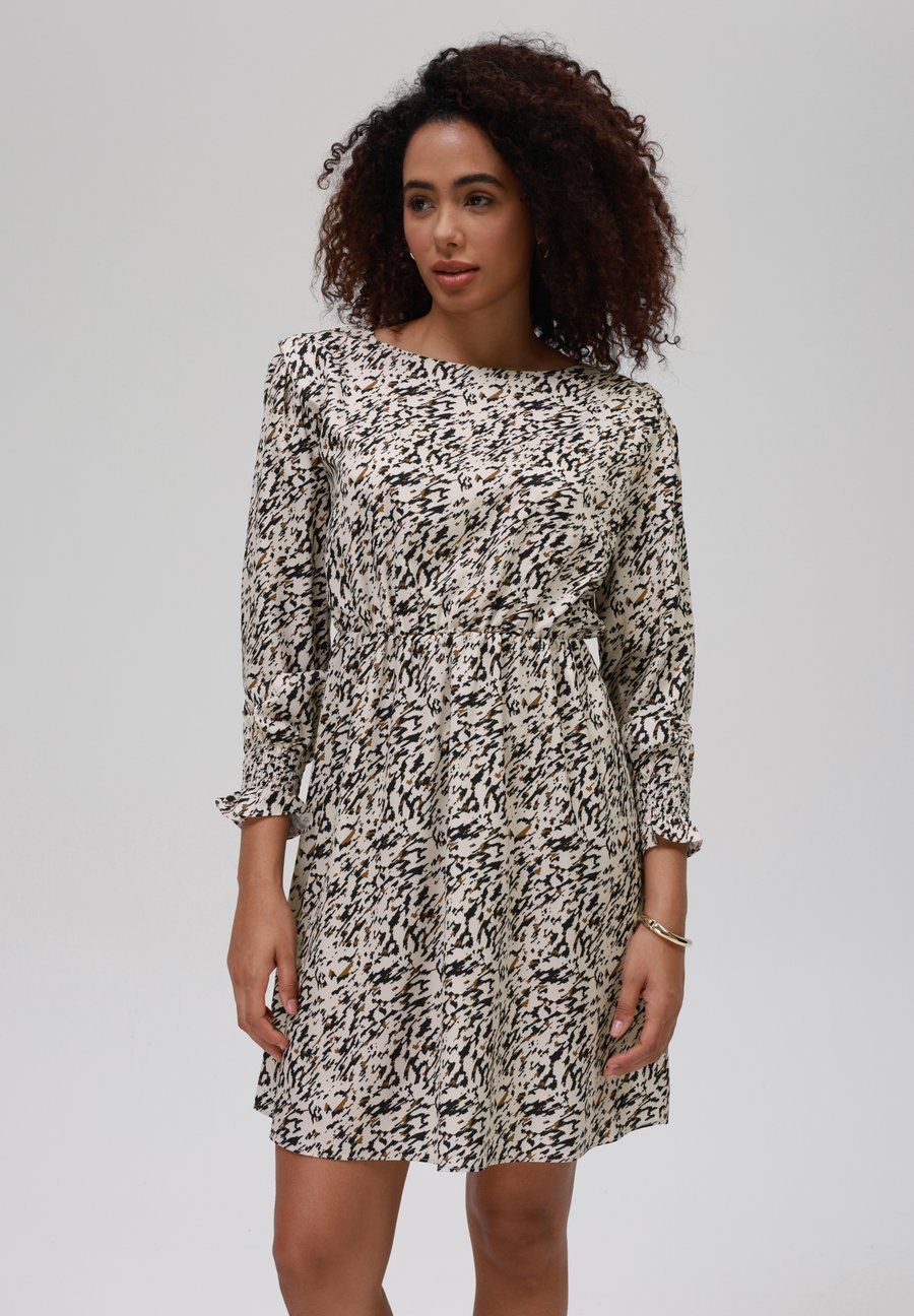 

Платье Anna Field Day dress, Cream/Brown/Beige