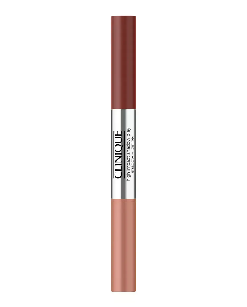 Двойные тени для век в стике High Impact Shadow Play Shadow Definer Clinique, Strawberry Choco