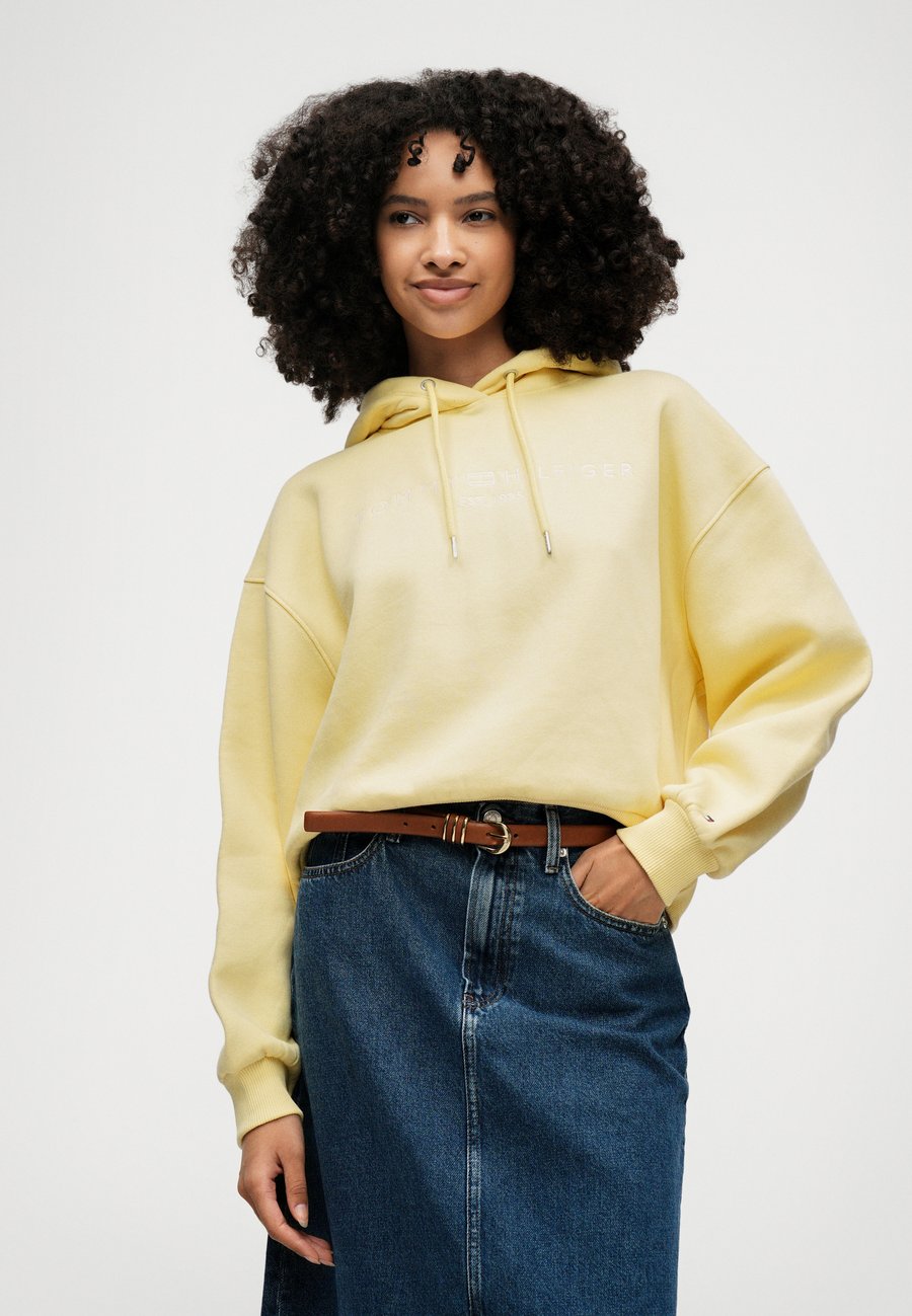 Юбка Tommy Hilfiger MIDI STRAIGHT SKIRT, Blue Denim — фото 4