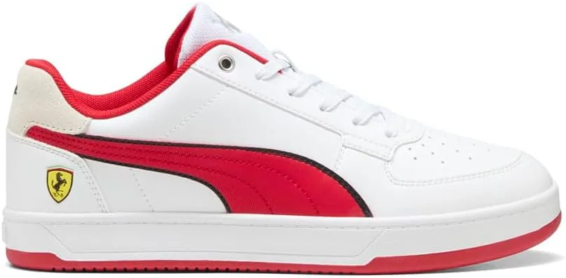 Мужские кроссовки PUMA Scuderia Ferrari X Caven 2.0 на шнуровке, повседневные, черные