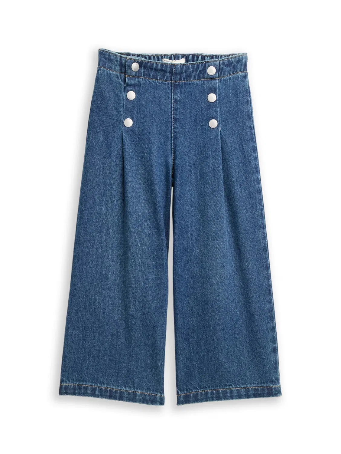 Джинсы с широкими штанинами Tom Tailor, Blue Denim