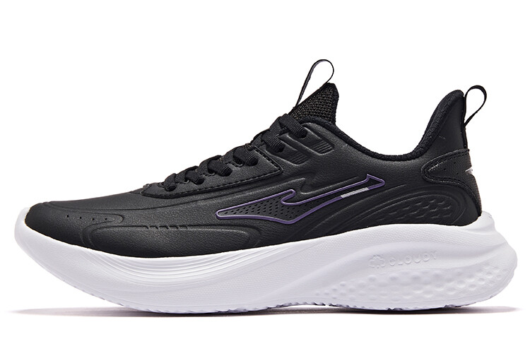 

Кроссовки женские Singing Gulls Running Shoes с низким верхом Positive Black/Night Purple Erke