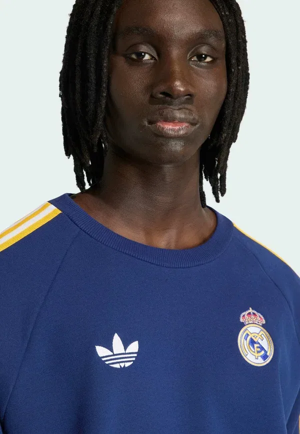Толстовка Real Madrid Crew Club Wear Adidas Originals, темно-синий — фото 3