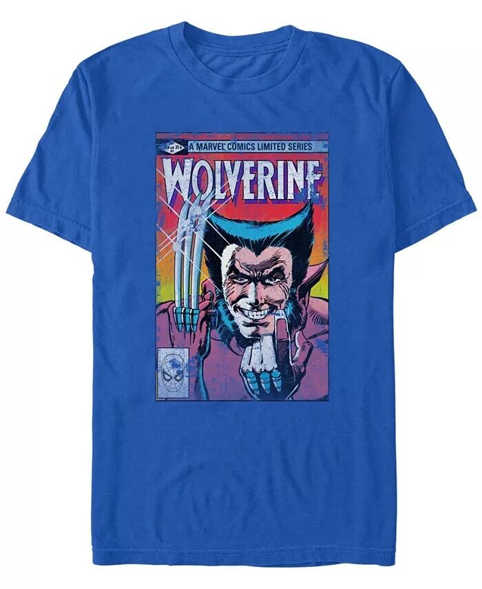 

Мужская футболка с коротким рукавом Dis Wolverine Cover Fifth Sun, синий