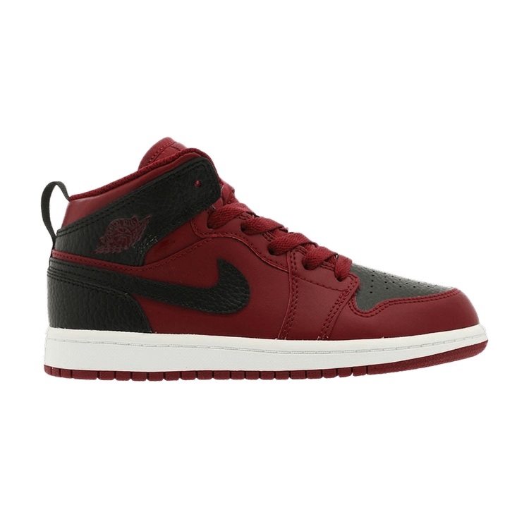 

Кроссовки Air Jordan Air Jordan 1 Mid BP 'Team Red Black', красный