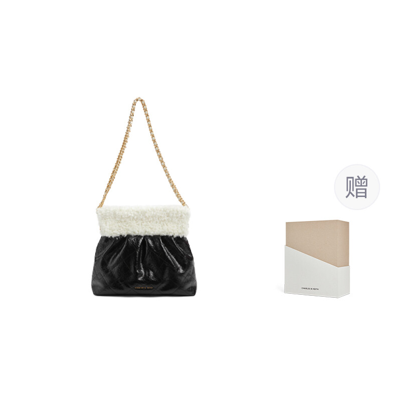 

Charles&Keith CHARLES & KEITH Женская сумка через плечо, Белый