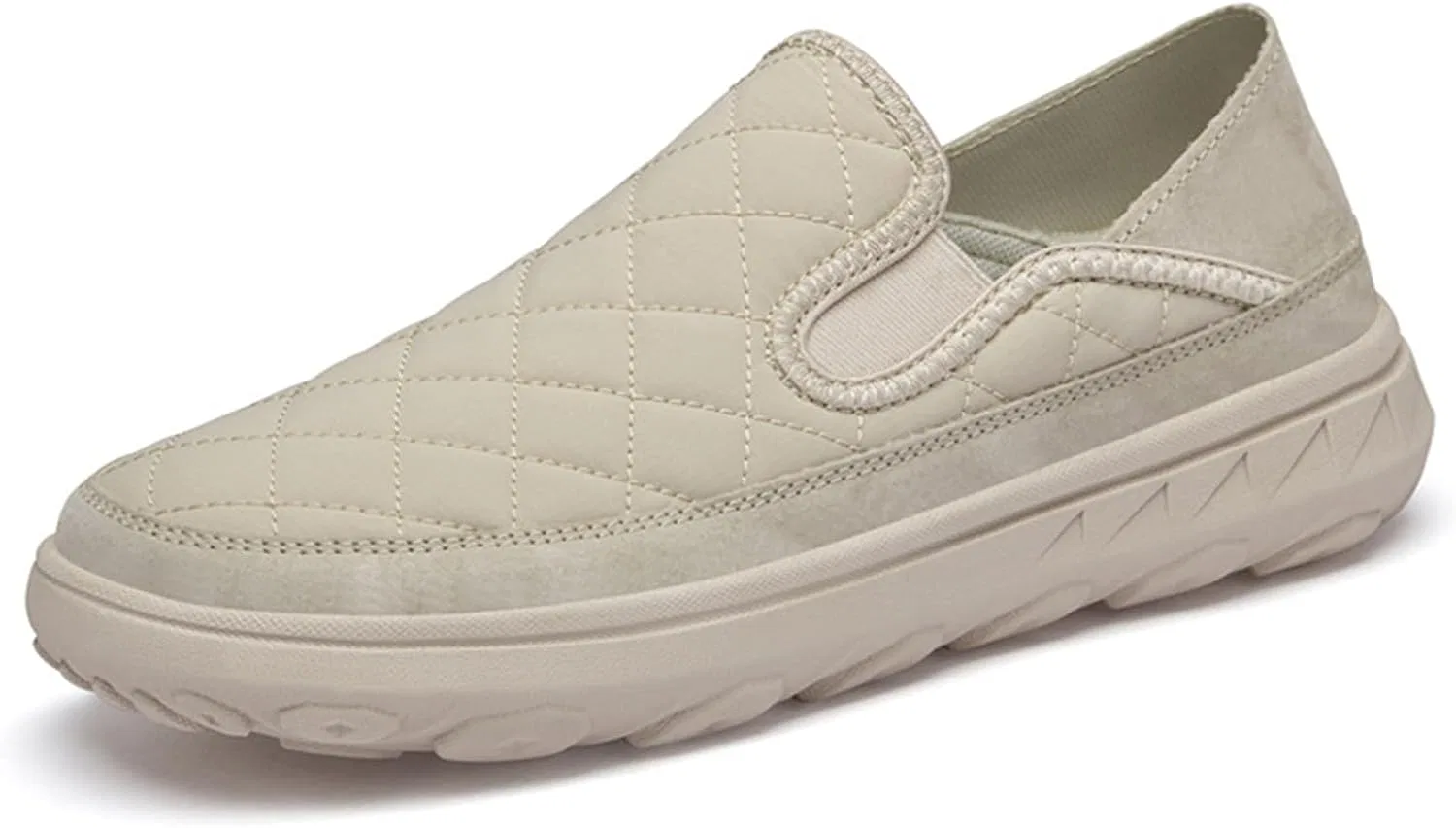 Мокасины мужские повседневные Loafers бежевые Abborora