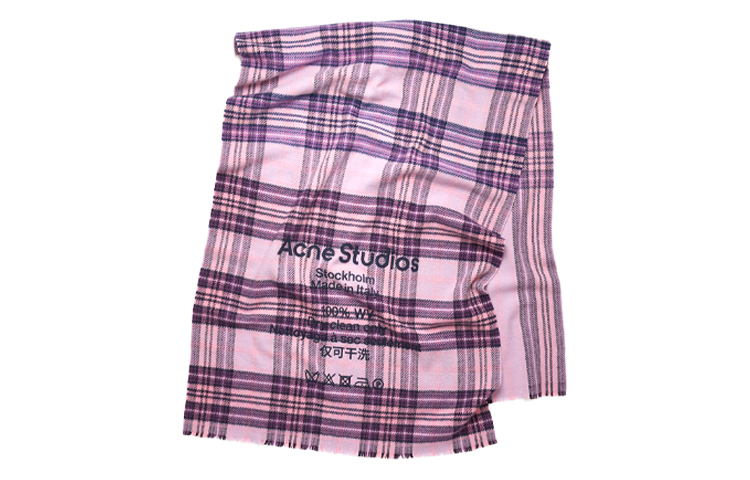 

Acne Studios Женский шарф сиреневый фиолетовый, Lilac/Purple